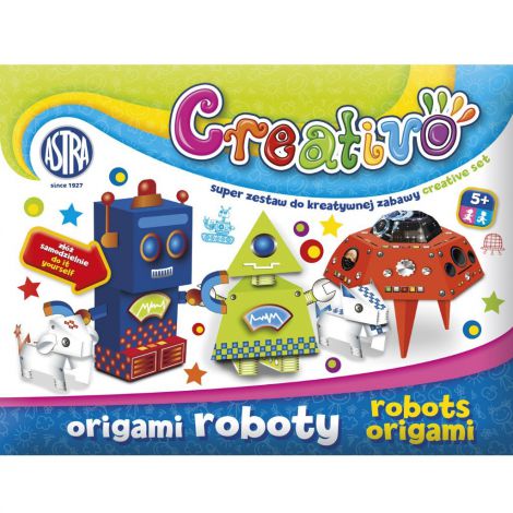 Zestaw Kreatywny Astra Creativo Origami Roboty